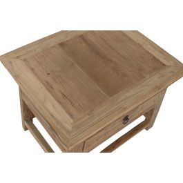 Mesita De Noche Item Home DKD Home Decor Natural 50 x 50 x 60 cm Mesita De Noche Item Home DKD Home Decor Natural 50 x 50 x 60 cm