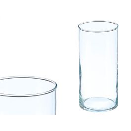 Giftdecor Jarrón de Cristal Cilindro Transparente 12 cm diámetro x 26 cm (Set de 6) Precio: 14.88999985. SKU: B153FE37KS