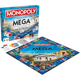 Eleven Force B6743 Monopoly Mega Edición Regional Madrid - Juego de Mesa Familiar para +8 años Precio: 29.88999959. SKU: B1ALKKQPPA