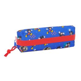 Safta Estuche Portatodo Escolar Mickey Mouse Today Rectangular Con Goma Elastica 40x70x220 mm