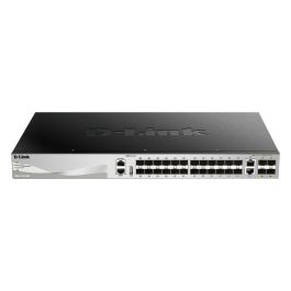 D-Link Switch DGS-3130-30S, 30 Puertos, Gestionado, L3, 10G Ethernet, SFP/SFP+, Apilable, Gris D-Link Switch DGS-3130-30S, 30 Puertos, Gestionado, L3, 10G Ethernet, SFP/SFP+, Apilable, Gris