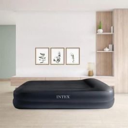 Colchón hinchable para 2 personas 64124ND INTEX - Colchón extra con inflado eléctrico - ALMOHADA DESCANSO ELEVADO