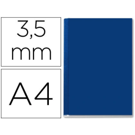 Leitz Tapa de Encuadernacion Channel Rigida 35562 Azul Lomo AA Capacidad 10/35 Hojas Din A4 Precio: 55.59000029. SKU: B1AACG7PBA