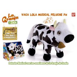 La Granja de Zenón Peluche Musical Vaca Lola con Luces y Sonidos para bebés (0+ meses), incluye Pilas LR44, 30x13x23 cm Precio: 26.94999967. SKU: S2400072