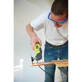 Ryobi Herramienta Multifunción 200W con Cable, Versátil para Serrar, Cortar, Lijar y Pelar, Variador de Velocidad y Kit de Accesorios