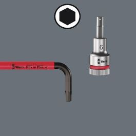 Wera Kraftform Kompakt SH2 Set de Herramientas para Fontanería/Calefacción 15 Piezas - Acero Inoxidable, Negro/Metálico