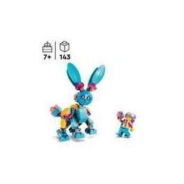 LEGO 71488 DREAMZzz Aventuras de Bunchu: Animales Creativos Set de Construcción Figura Articulada con 19 Formas e Izzie LEGO 71488 DREAMZzz Aventuras de Bunchu: Animales Creativos Set de Construcción Figura Articulada con 19 Formas e Izzie