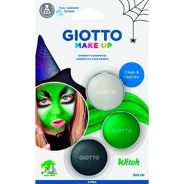 Giotto Set De Pintura Facial Bruja Unisex Para Niños 5 mL Colores Surtidos -Blister De 3U- Precio: 4.79000038. SKU: B1AT7LM2TR