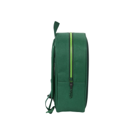 Mochila Escolar con Ruedas Real Betis Balompié Verde 22 x 27 x 10 cm