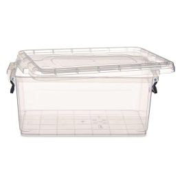 Caja Plastico Ordenacion Transparente 8,5L Kipit 23X15CM (12 Unidades) Caja Plastico Ordenacion Transparente 8,5L Kipit 23X15CM (12 Unidades)