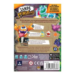 Devir Juego de Mesa Zampa Monstruos - Juego de Cartas Cooperativo para Niños a Partir de 6 Años