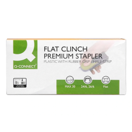 Q-connect Grapadora kf00992 Plástico Capacidad 30 Hojas Grapado Plano