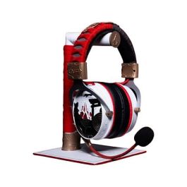 LEXIP Auriculares para PS5 Assassins Creed Shadows MENTOR Box Inalámbrico y alámbrico Juego Auriculares Negro Oro Rojo Blanco