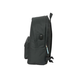 Mochila Escolar El Pulpo Gris 31 x 44 x 18 cm