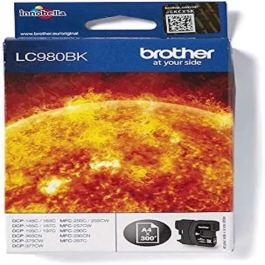 BROTHER Cartucho de tinta negro DCP-145C/DCP-165C,