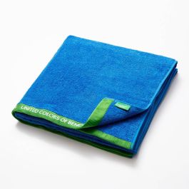 Benetton Toalla de playa Rainbow 160x90cm 450g/m² 100% algodón velour azul Precio: 18.79000046. SKU: B1HHKZZPG8