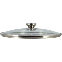 Olla con tapa - MENASTYL - 4615451 - Acero inoxidable - 17 litros - 32 cm - Apto para todo tipo de fuegos, incluida inducción