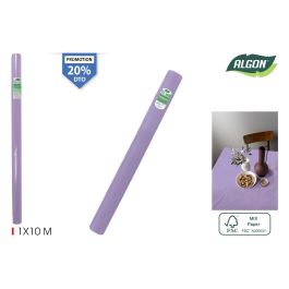 Rollo Mantel Violeta con Mandril 1x10 - Algon (12 Unidades) Precio: 27.50000033. SKU: B1KKBD9BEY