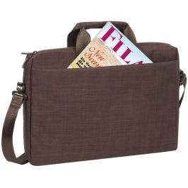 RIVACASE 8335 Riva NB Tasche Biscayne para Portátil de hasta 15.6 pulgadas, Marrón