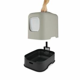 Rotho Caseta de Aseo para Gatos BIALA con Filtro Antiolor, Plástico Reciclado y Fabricada en Europa - Cappuccino Precio: 45.50000026. SKU: S6103793