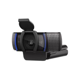 Logitech C920 Pro Webcam Full HD 1080p con Autoenfoque, Corrección de Luz, Micrófonos Duales y Gran Angular 78°