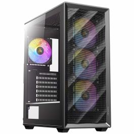 Antec AX85 ARGB Midi Tower Negro - Caja PC con 3 Ventiladores Frontales 120mm
