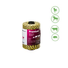 Pastormatic Cuerda conductora 3 mm 200 m - 9 cords (0,20mm acero inox.) 36 cords (0,30mm) - Resistencia 2,59 ohm Precio: 24.50000014. SKU: S7917624
