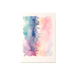 Liderpapel Bloc Dibujo Multitécnicas DIN A4, 260g/m², 20 Hojas para Acrílico, Óleo y Gouache