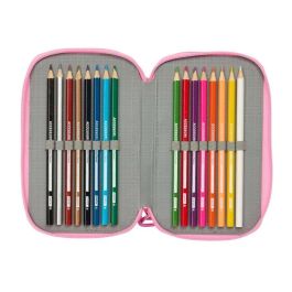 Safta Plumier Triple Blackfit8 Smile 37 Piezas 12,5x19,5x5,5 cm