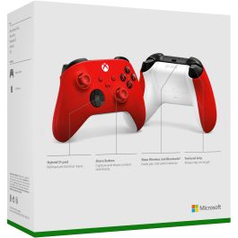 Microsoft Mando Inalámbrico Xbox Pulse Red para Xbox Series X|S, Xbox One y PC con Bluetooth/USB