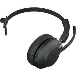 Jabra Evolve2 65 Mono UC + Link 380c Auriculares Inalámbricos Negro