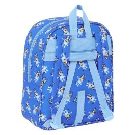 Mochila Escolar Bluey Let's play Azul 22 x 27 x 10 cm