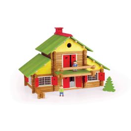 Jeujura My Wooden Chalet 240 piezas - Conjunto de Construcción de Madera Natural y Tintada Mixto para Niños +5 Años Precio: 78.49999993. SKU: S7144959