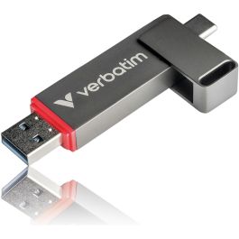 Verbatim 32042 STICK 512GB Dual QuickStick USB-A/C 3.2 Gen1 550 MB/s Gris