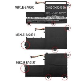 CoreParts Laptop Battery for Lenovo 51.30Wh Li-Pol 11.4V 4500mAh Black, 80SA0002US, Flex 4 1470, Flex 4 1480 CoreParts Laptop Battery for Lenovo 51.30Wh Li-Pol 11.4V 4500mAh Black, 80SA0002US, Flex 4 1470, Flex 4 1480