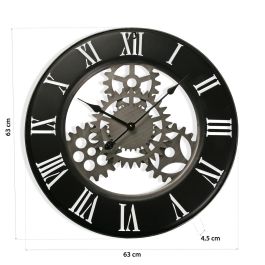 Reloj Pared Metal 63 Cm Versa Reloj Pared Metal 63 Cm Versa