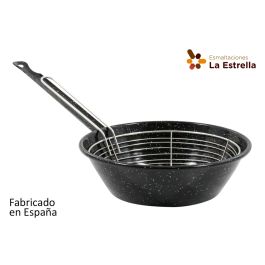 Sartén honda con cestillo 22 cm Jaspeada - La Estrella (6 Unidades) Precio: 58.88999941. SKU: B14HBJQ5WP