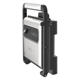 Tefal Tischgrill Inicio GC242D12, Grill de Mesa Negro y Acero Inoxidable, 740 cm², 2000W, Tapa con Bisagra