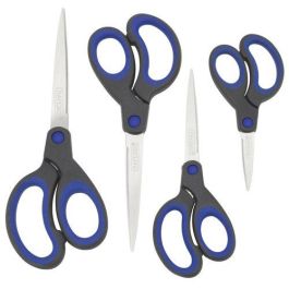 Tijeras Rapesco Con Mango Suave Varios Tamaños Paquete De 4 Azul Precio: 12.59000039. SKU: B17AJCYVDK