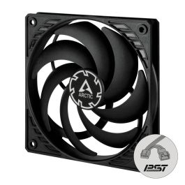 ARCTIC P12 SLIM PWM PST Ventilador 120mm para Carcasa PC, 300-2100 RPM, Silencioso (0.3 Sonio), PWM PST