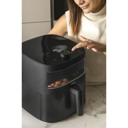 Haier HAF5TWA 011 Freidora de Aire Caliente I-Master Series 5 6.5 L 2000 W Negra - Multifunción 9 en 1, Ventana y Control Digital