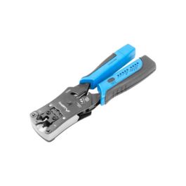 Lanberg Crimpadora Universal NT-0203 para RJ45, RJ11, RJ12 - Herramienta para prensar