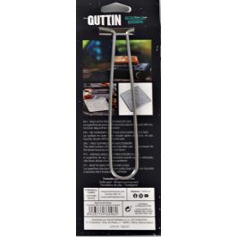 Quttin Tostador de Pan de Acero con Mango Plegable Medidas 20x20x1.2 cm