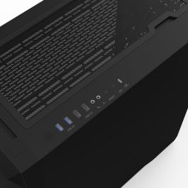 Zalman Z9 Iceberg MS Black Torre Midi Negra para PC con Panel Vidrio Templado y Soporte HDD 2.5/3.5"