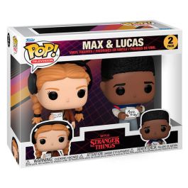 FUNKO Blister 2 figuras POP! Stranger Things Max & Lucas, vinilo, 9cm Precio: 32.69000009. SKU: B1FK6V6DTM