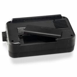 Daewoo Radio Portátil AC/DC con Altavoz, Entrada Jack y Asa - Funciona con Pilas y Corriente