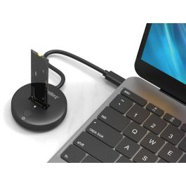 Sandberg USB 3.2 Dock Base Externa para Discos SSD M.2 y NVMe, Conexión USB-C Rápida de hasta 10 Gbps