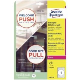 Adhesivos de Papel para Ventanas 200 Mm 10 Hojas por Paquete. Avery L9003-10