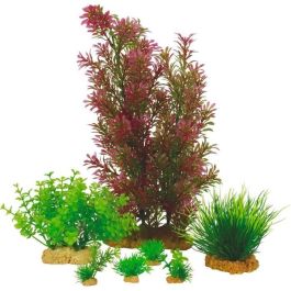ZOLUX ZOL3336023522487 Plantas artificiales para acuario Plantkit Talla M Pack de 7