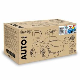 Smoby - Portabebés 2 en 1 - Patrulla Canina - Caja bajo el sillín + bocina - A partir de 10 meses - Fabricado en Francia